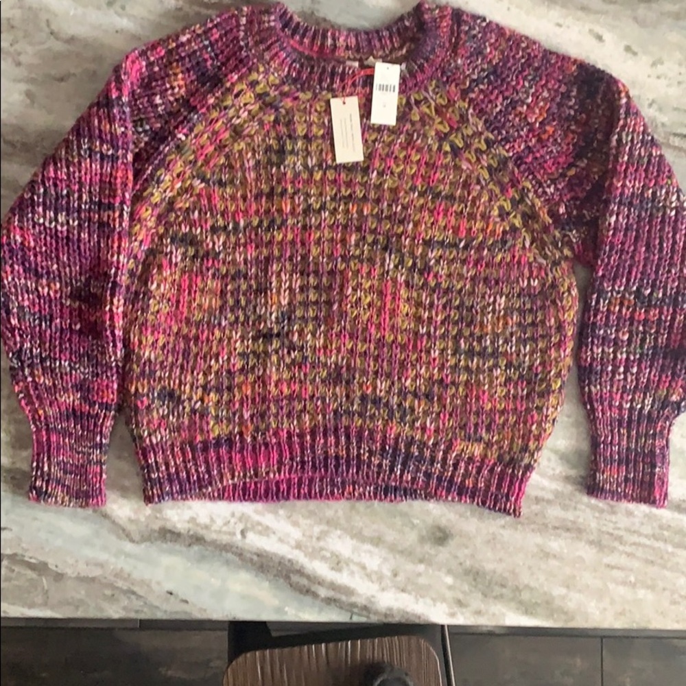 Moth Pink Ribbed Relaxed Hoodie